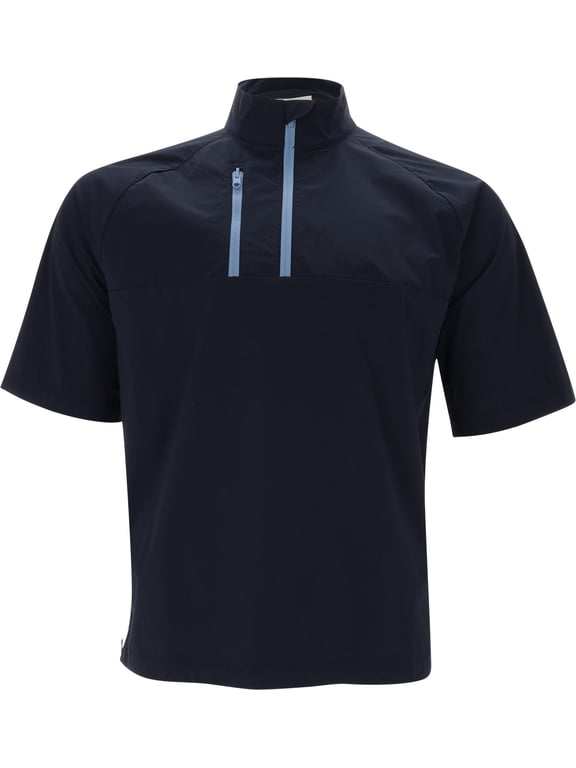 Lightweight Packable Short Sleeve Rain Peacoat Outerwear Men S