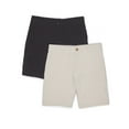 thumbnail image 1 of Ben Hogan Little Boys and Big Boys Active 7" Flat Front Golf Shorts, 2-Pack, Sizes 4-20, 1 of 8