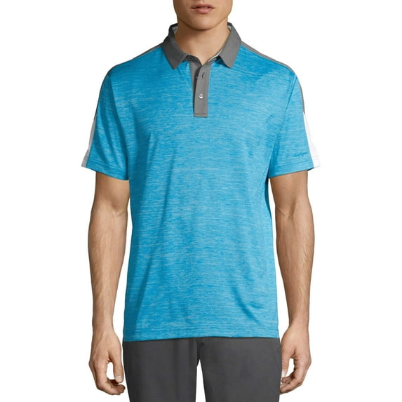 Ben Hogan Men & Big Men's Performance Short Sleeve Fashion Golf Polo Shirt, up to 5XL