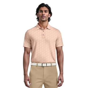 Ben Hogan Men's & Big Men's All Over Floral Printed Golf Polo, Sizes S-5XL