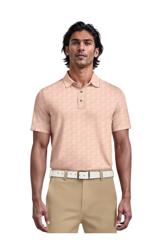 Men's & Big Men's All Over Floral Printed Golf Polo, Sizes S-5XL