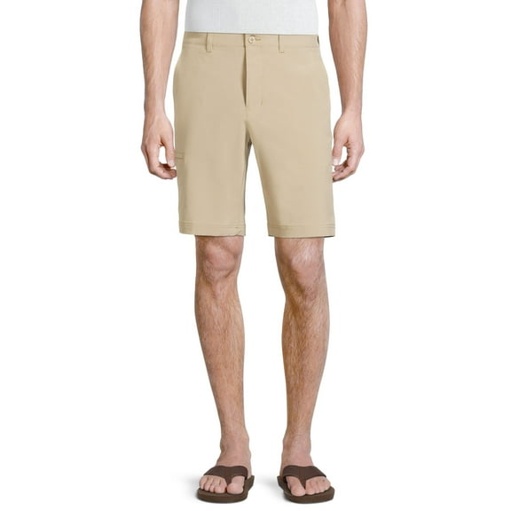 Ben Hogan Men's & Big Men's Performance Active Flex Waistband 4-Way Stretch Golf Cargo Short, Sizes 30-54