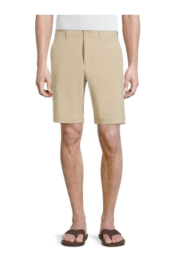 Men's & Big Men's Performance Active Flex Waistband 4-Way Stretch Golf Cargo Short, Sizes 30-54