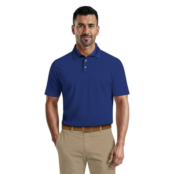 Ben Hogan Men's & Big Men's Performance Solid Polo Shirt with Short Sleeves, Sizes S-5XL