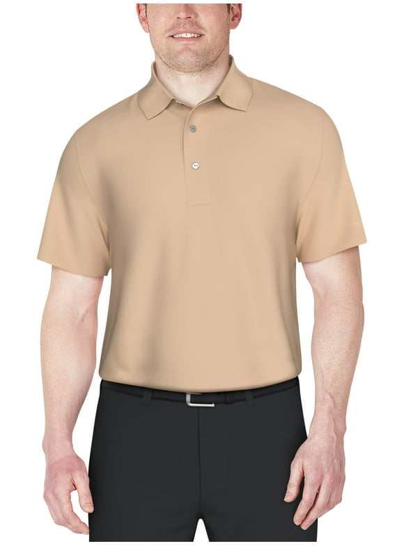 Men's & Big Men's Performance Solid Polo Shirt with Short Sleeves, Sizes S-5XL