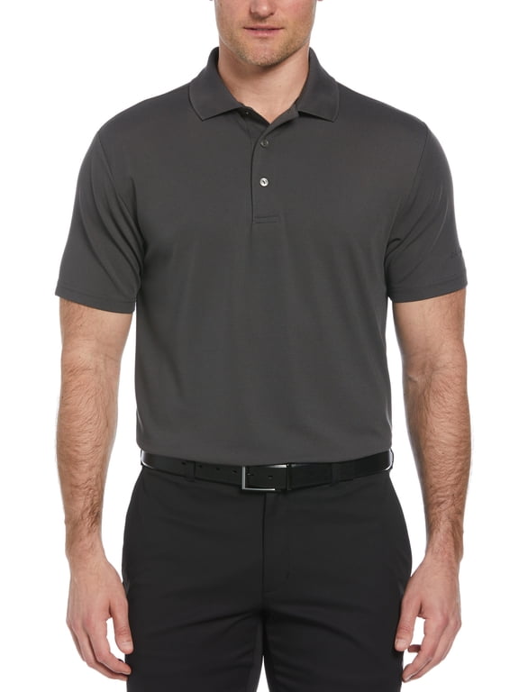 Men's & Big Men's Performance Solid Polo Shirt with Short Sleeves, Sizes S-5XL