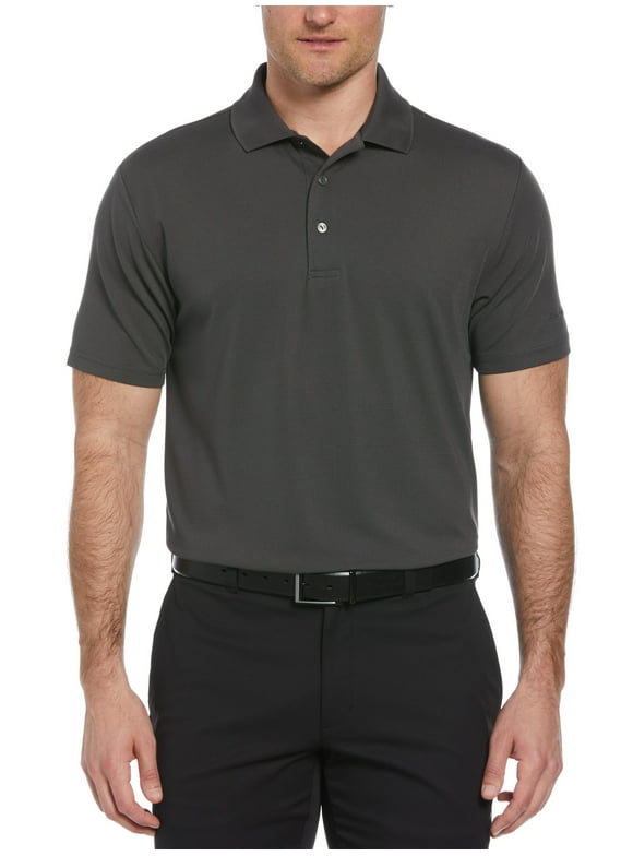 Men's & Big Men's Performance Easy Care Solid Short Sleeve Polo Shirt, up to 5XL