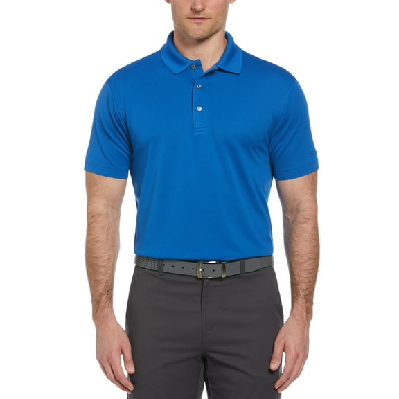 Ben Hogan Men's & Big Men's Performance Solid Polo Shirt with Short Sleeves, Sizes S-5XL