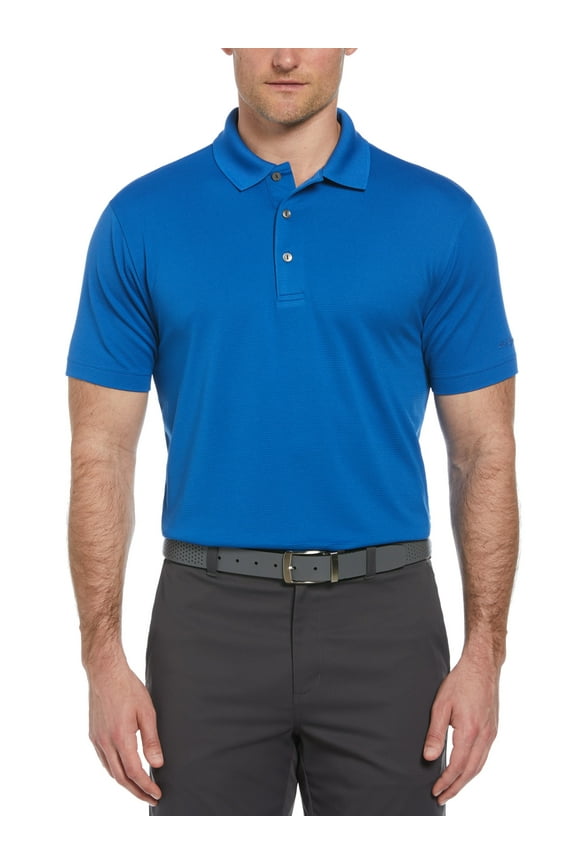 Men's & Big Men's Performance Solid Polo Shirt with Short Sleeves, Sizes S-5XL
