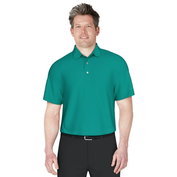 Ben Hogan Men's & Big Men's Performance Solid Polo Shirt with Short Sleeves, Sizes S-5XL
