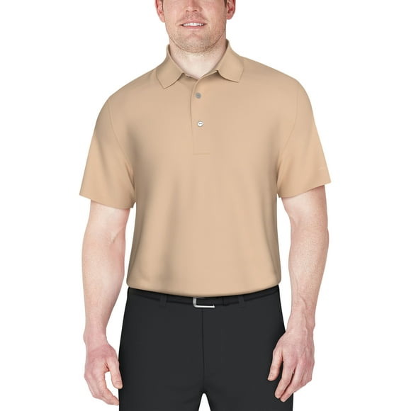 Ben Hogan Men's & Big Men's Performance Solid Polo Shirt with Short Sleeves, Sizes S-5XL