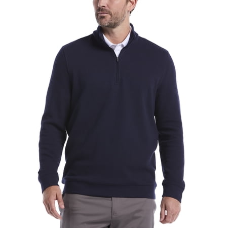 Ben Hogan Men's & Big Men's Performance Long Sleeve Midweight Argyle Golf 1/4 Zip Sweater, Sizes S-5XL
