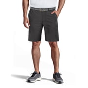 Ben Hogan Men's &amp; Big Men's Stretch Golf Shorts with Horizontal Pattern and Active Waistband, 9" Inseam, Sizes 28-50 deal from Walmart