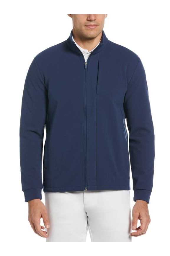 Men's Micro Texture Full Zip Sport Jacket