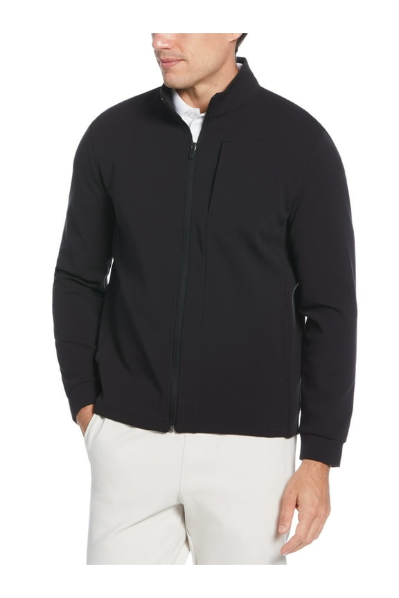 Men's Micro Texture Full Zip Sport Jacket
