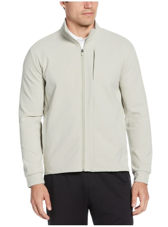 Men's Micro Texture Full Zip Sport Jacket