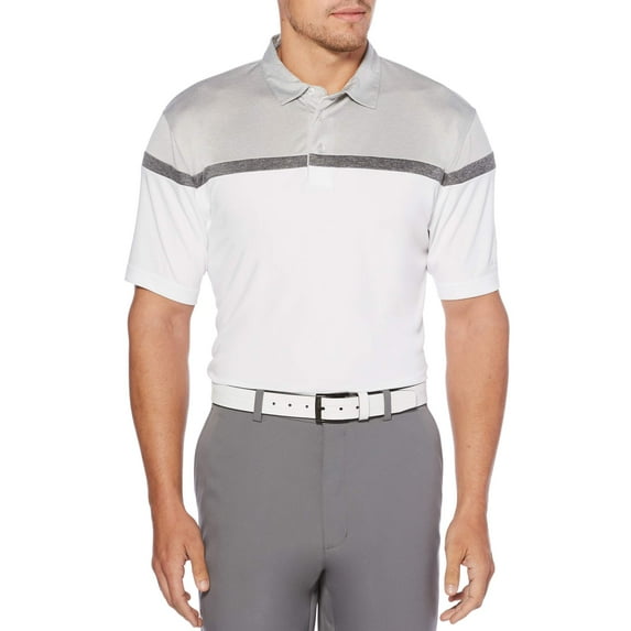 Ben Hogan Men's Performance Short Sleeve Color Block Golf Polo Shirt