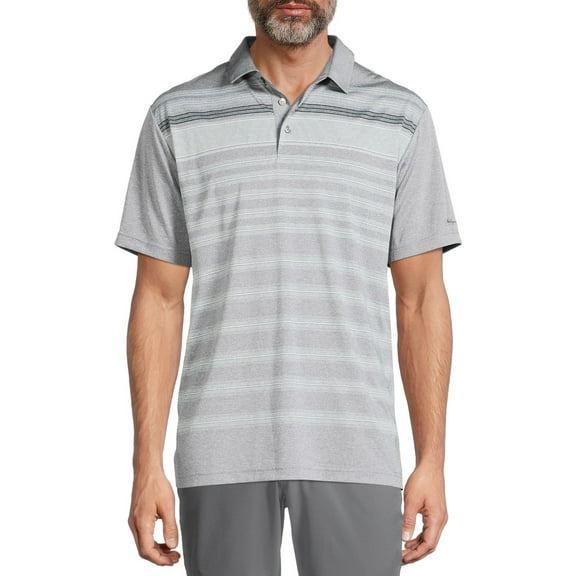 Ben Hogan Men's Performance Short Sleeve Printed Golf Polo Shirt