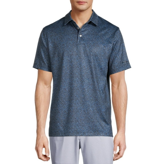 Ben Hogan Men's Performance Short Sleeve Printed Golf Polo Shirt