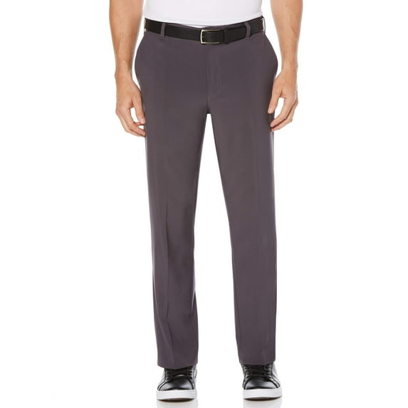 Ben Hogan Men's Performance Solid Active Flex Waistband 4-Way Stretch Flat-Front Golf Pant