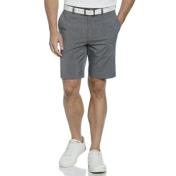 Ben Hogan Men's and Big Men's 10" Performance Heather Active Flex Waistband 4-Way Stretch Golf Shorts