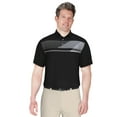 thumbnail image 1 of Ben Hogan Men's and Big Men’s Asymmetric Chest Stripe Golf Polo Shirt, up to Size 5XL, 1 of 3