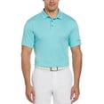 thumbnail image 1 of Ben Hogan Men's and Big Men’s Birdseye Geometric Print Jacquard Golf Polo Shirt, up to Size 5XL, 1 of 5