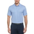 thumbnail image 1 of Ben Hogan Men's and Big Men’s Birdseye Geometric Print Jacquard Golf Polo Shirt, up to Size 5XL, 1 of 3