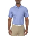 thumbnail image 1 of Ben Hogan Men's and Big Men’s Birdseye Geometric Print Jacquard Golf Polo Shirt, up to Size 5XL, 1 of 5