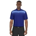 thumbnail image 1 of Ben Hogan Men's and Big Men’s Chest Print Golf Polo Shirt, up to Size 5XL, 1 of 3