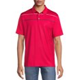 thumbnail image 1 of Ben Hogan Men's and Big Men's Chest Stripe Golf Polo Shirt, Up to 5XL, 1 of 5