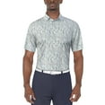 thumbnail image 1 of Ben Hogan Men's and Big Men’s Confetti Print Short Sleeve Golf Polo Shirt, up to Size 5XL, 1 of 5
