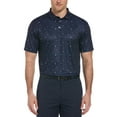 thumbnail image 1 of Ben Hogan Men's and Big Men’s Conversational Print Golf Polo Shirt, up to Size 5XL, 1 of 4