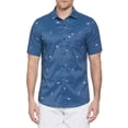 thumbnail image 1 of Ben Hogan Men’s and Big Men’s Conversational Print Short Sleeve Button-Down Golf Shirt, Up to Size 5XL, 1 of 4