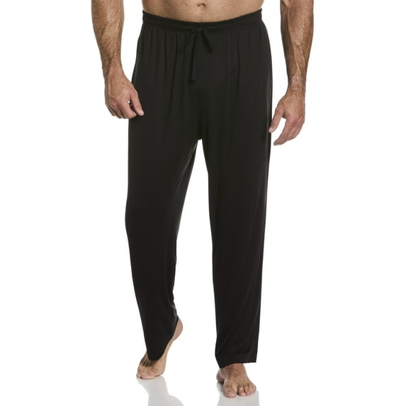 Ben Hogan Men's and Big Men's Deluxe Touch Solid Sleep Lounge Pant with Drawstring, Size S-2XL