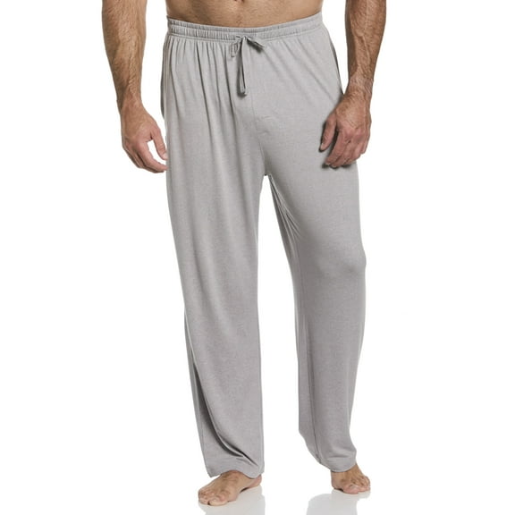 Ben Hogan Men's and Big Men's Deluxe Touch Solid Sleep Lounge Pant with Drawstring, Size S-2XL
