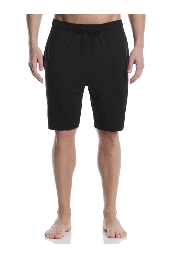 Men's and Big Men's Deluxe Touch Solid Sleep Lounge Short, Size S-2XL