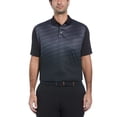 thumbnail image 1 of Ben Hogan Men's and Big Men’s Gradient Geometric Print Golf Polo Shirt, up to Size 5XL, 1 of 4