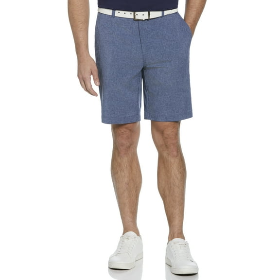 Ben Hogan Men's and Big Men's Performance Heather Active Flex Waistband 4-Way Stretch Golf 9" Short, up to size 54