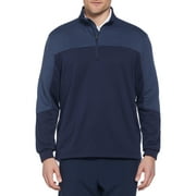 Ben Hogan Men’s and Big Men’s Pro Knit Ottoman Quarter Zip Golf Jacket, up to Size 5XL