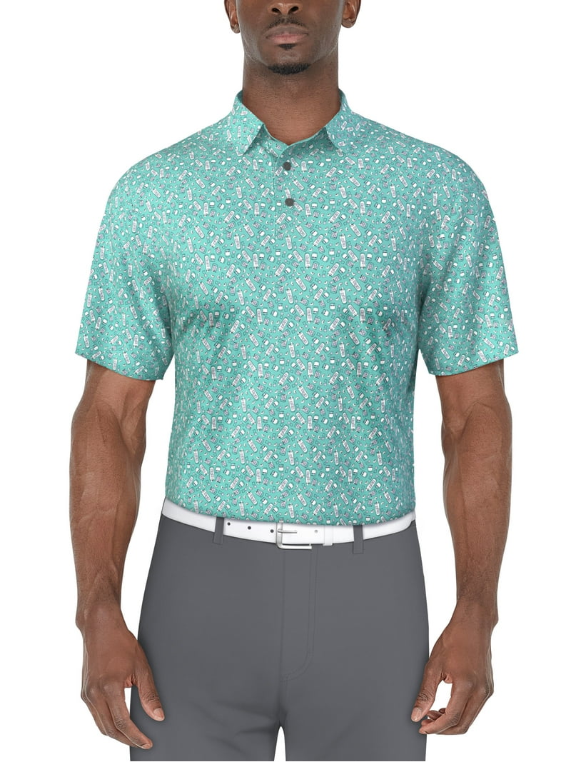 Ben Hogan Men's and Big Men's Spring Break Drink Print Short