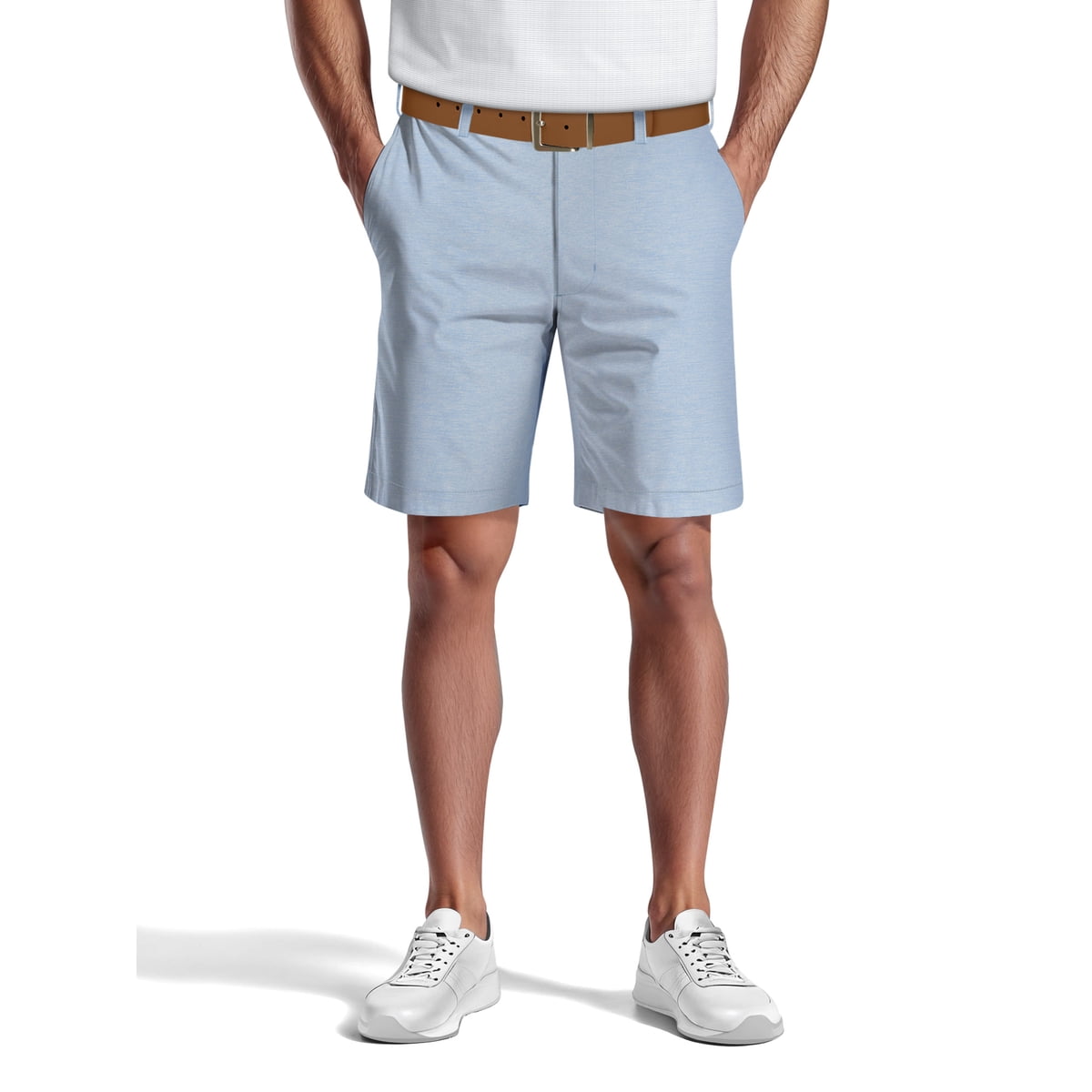Men's & Big Men's Stretch Golf Shorts with Active Waistband, 7" & 9" Inseams, Sizes 30-50