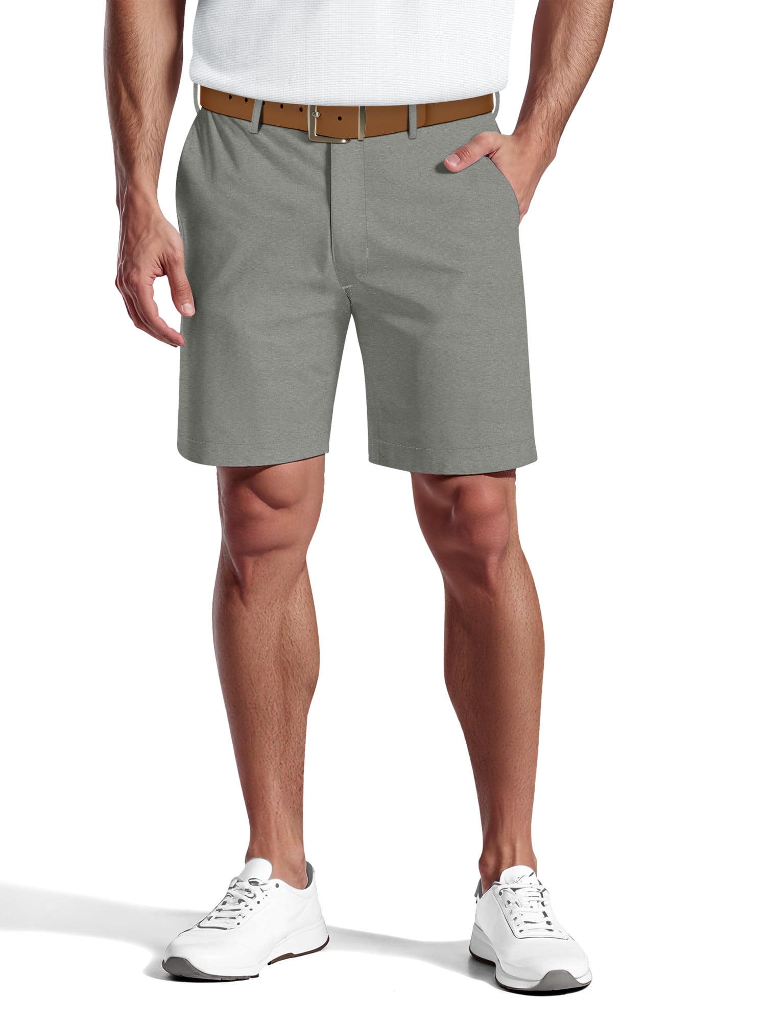 Ben Hogan Men's & Big Men's Stretch Golf Shorts with Active Waistband, 7" & 9" Inseams, Sizes 30-50