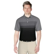 Ben Hogan Mens and Big Men s Striped Ombre Golf Polo Shirt, up to Size 5XL