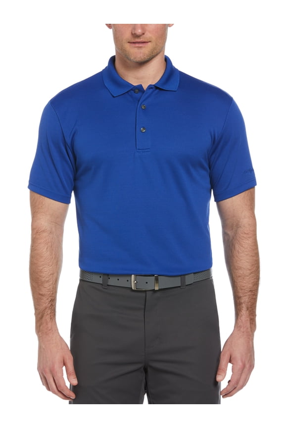 Men's and Big Men's Ventilated Performance Polo Shirt, Up to Sizes 5XL