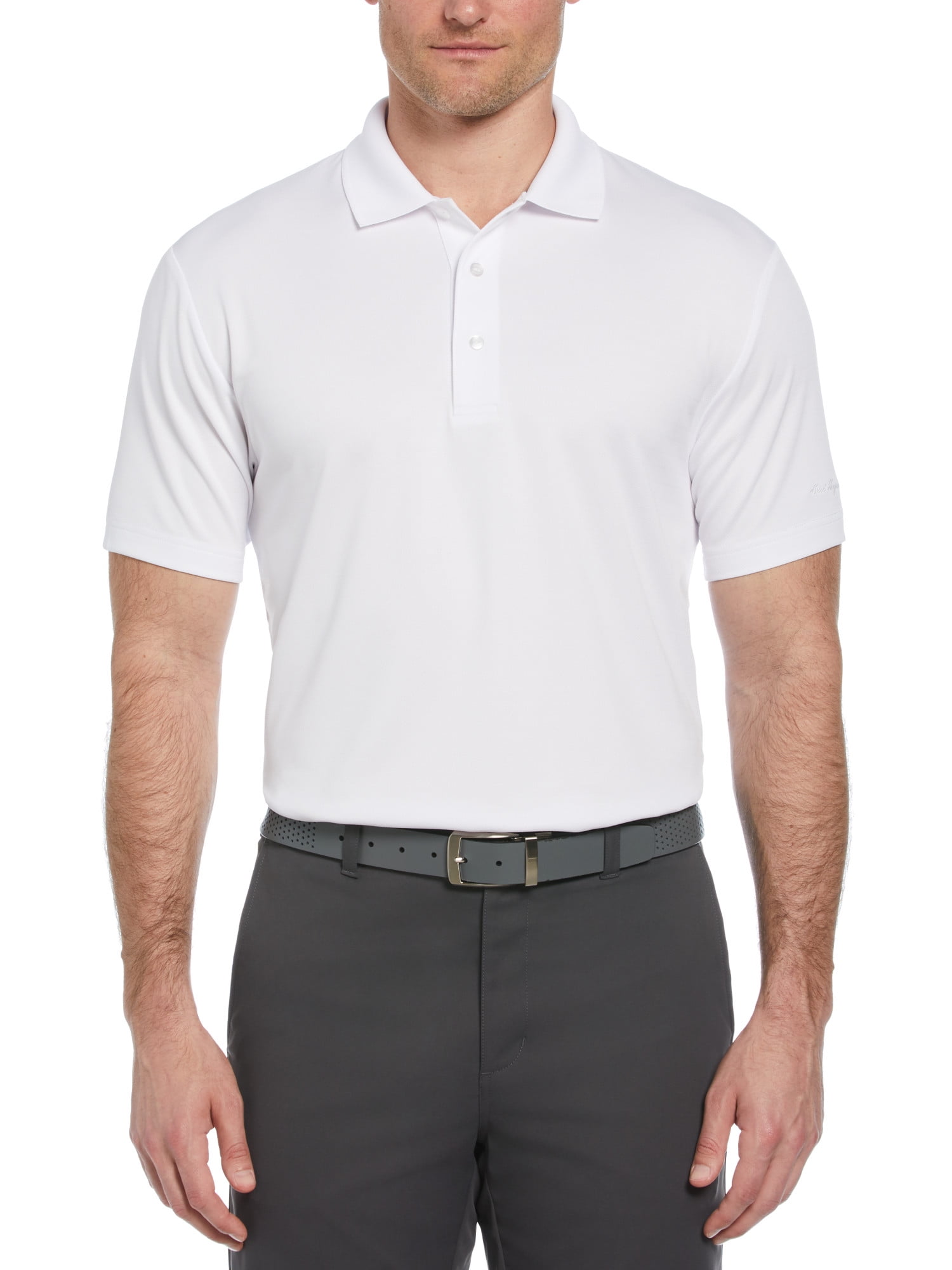 Ben Hogan Men's and Big Men's Ventilated Performance Polo Shirt, Sizes S-5XL