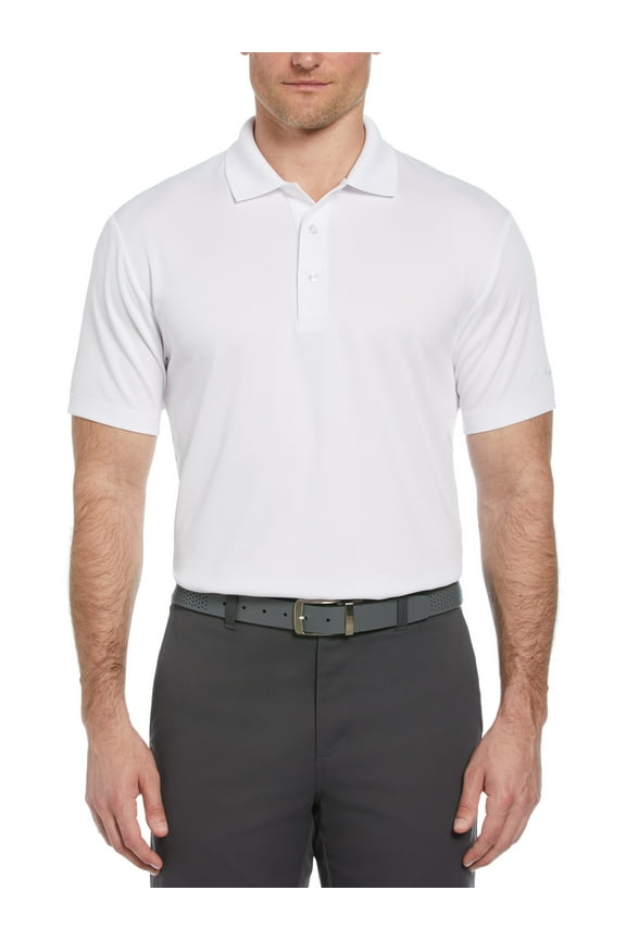Men's and Big Men's Ventilated Performance Polo Shirt, Sizes S-5XL