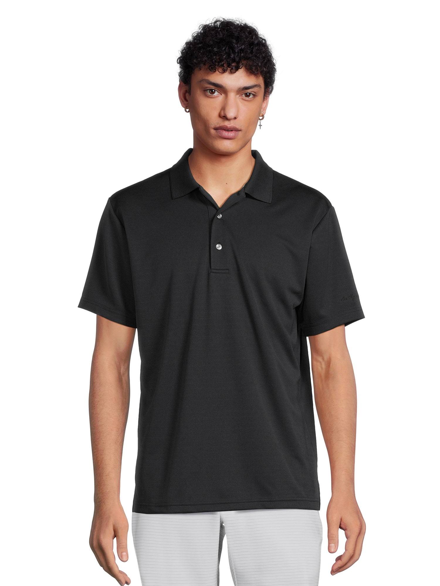 Ben Hogan Men's and Big Men's Ventilated Performance Polo Shirt, Sizes S-5XL