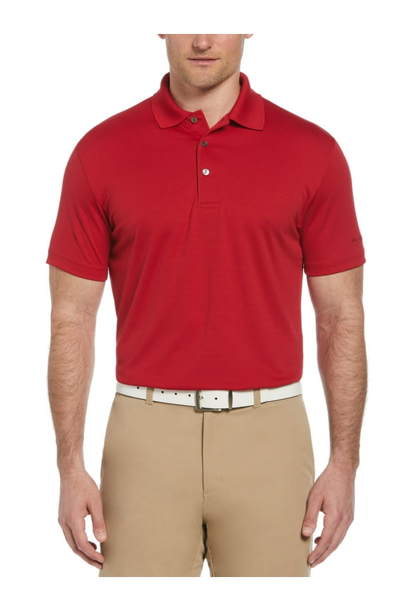Men's and Big Men's Ventilated Performance Polo Shirt, Sizes S-5XL