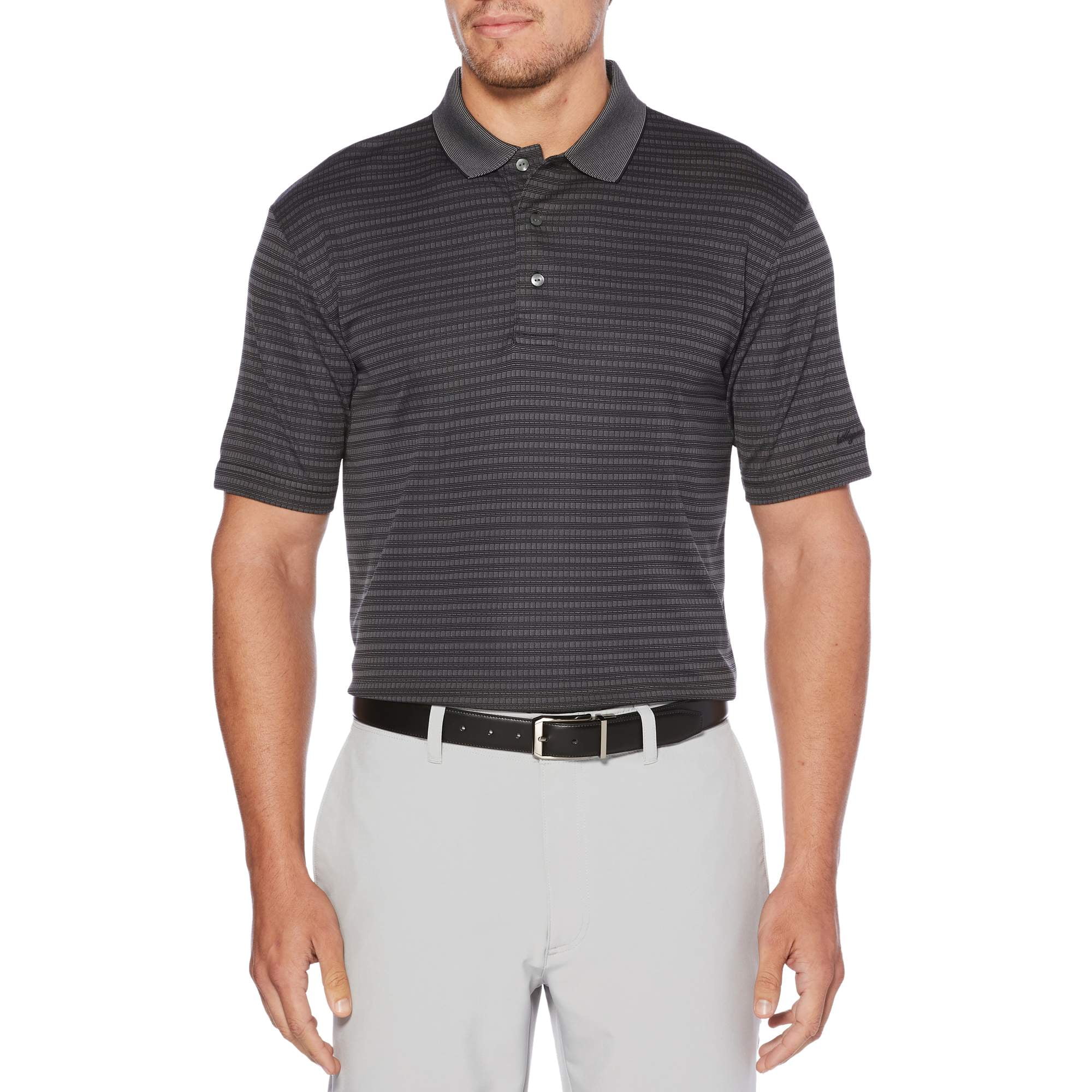Ben Hogan Men's performance short sleeve textured polo shirt - Walmart.com
